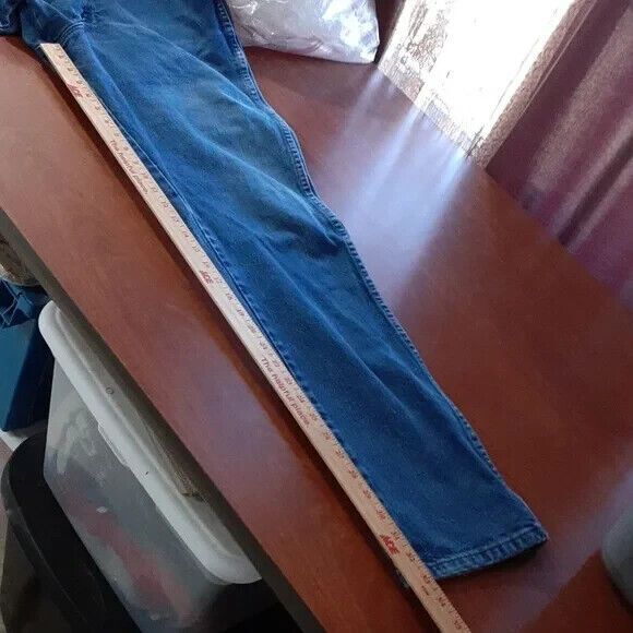 Wrangler women's size 13 blue jeans 13X34 Inseam measures 33 inches - Picture 9 of 14